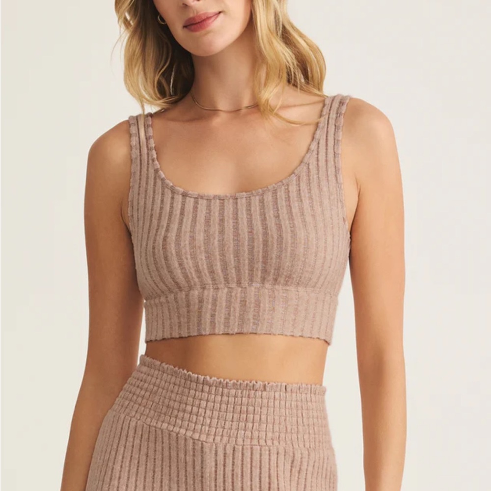 Z Supply Ribbed Knit Crop Top